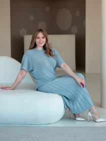 Джемпер Nita модель dzhemper-n2109-25-serebro Фото