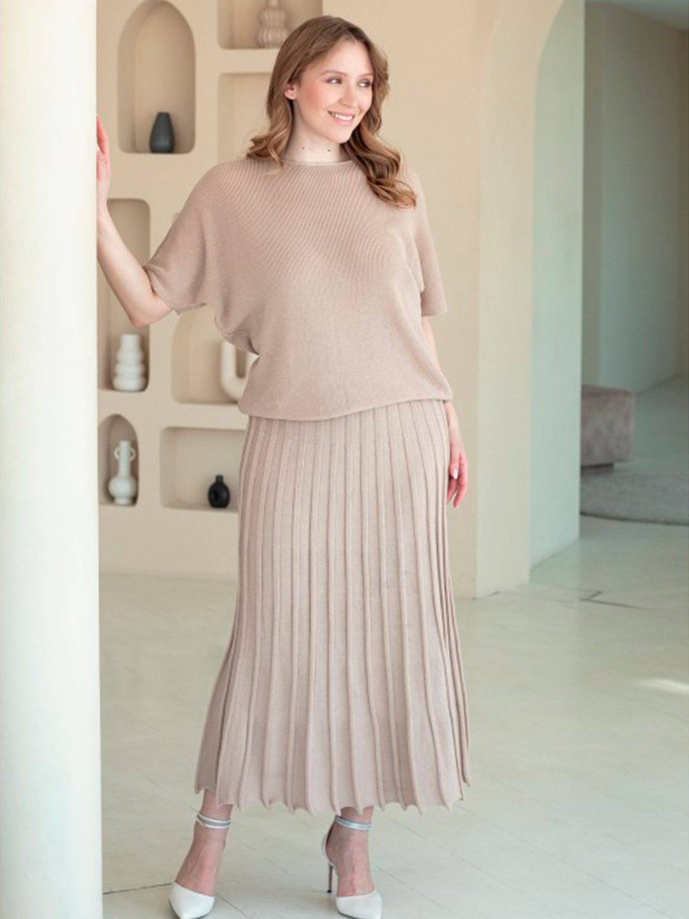 Джемпер Nita модель dzhemper-n2109-25-pesok Фото