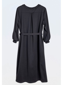 Платье миди Nita модель platxe-n1232-24-chornij Фото