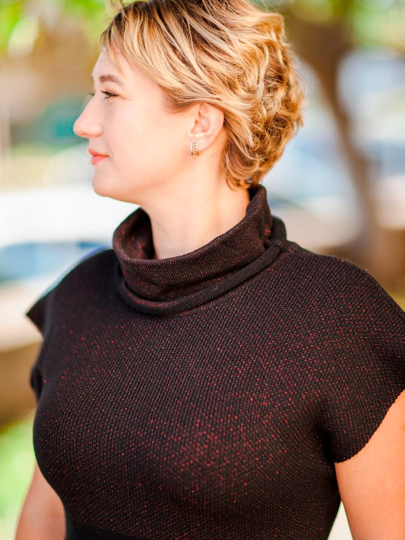 Платье миди Nita модель sarafan-s-nita-l-779-19-chernj-korichnevij Фото