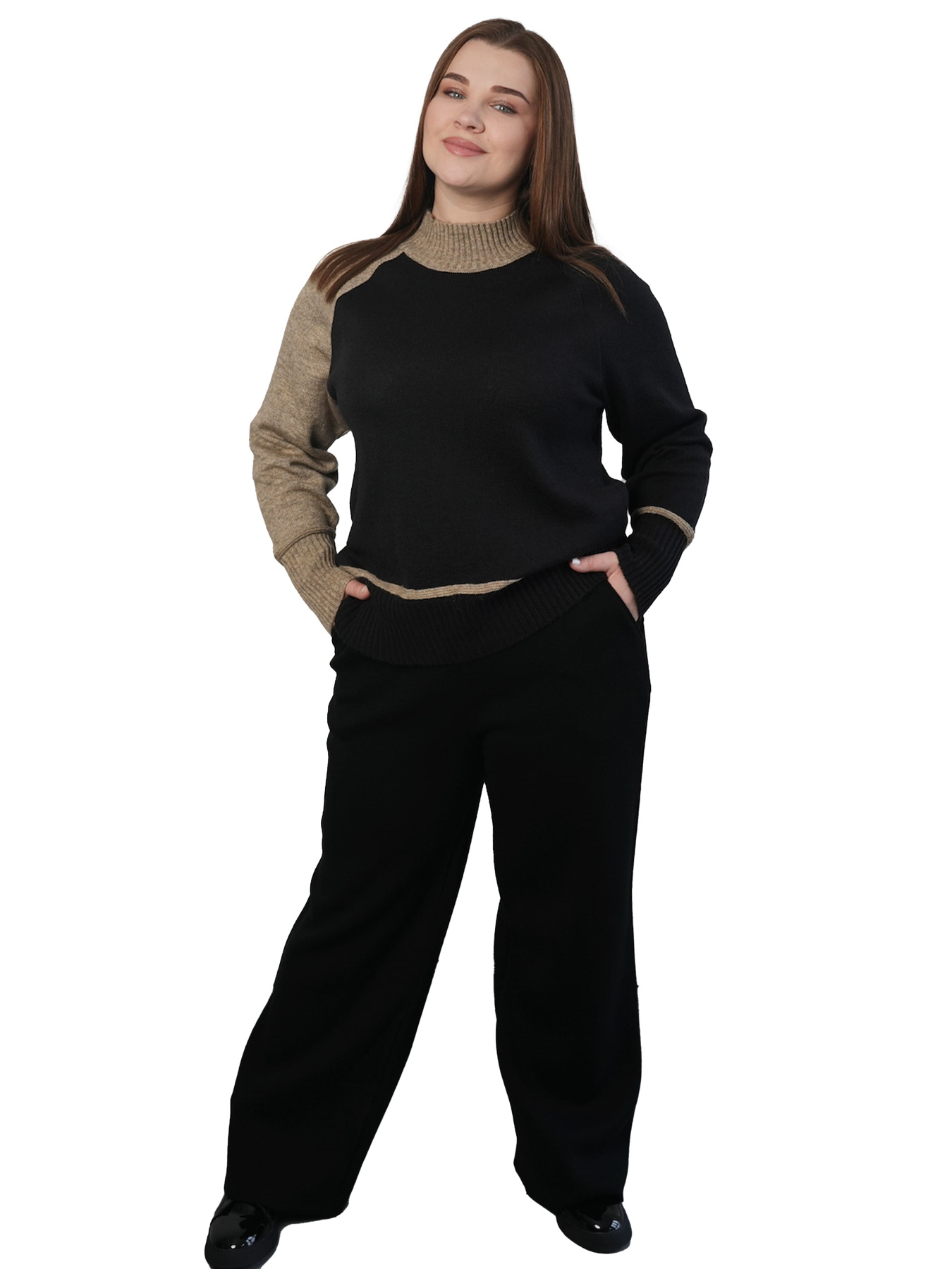 Джемпер Nita модель dzhemper-n2101-24-chornij Фото