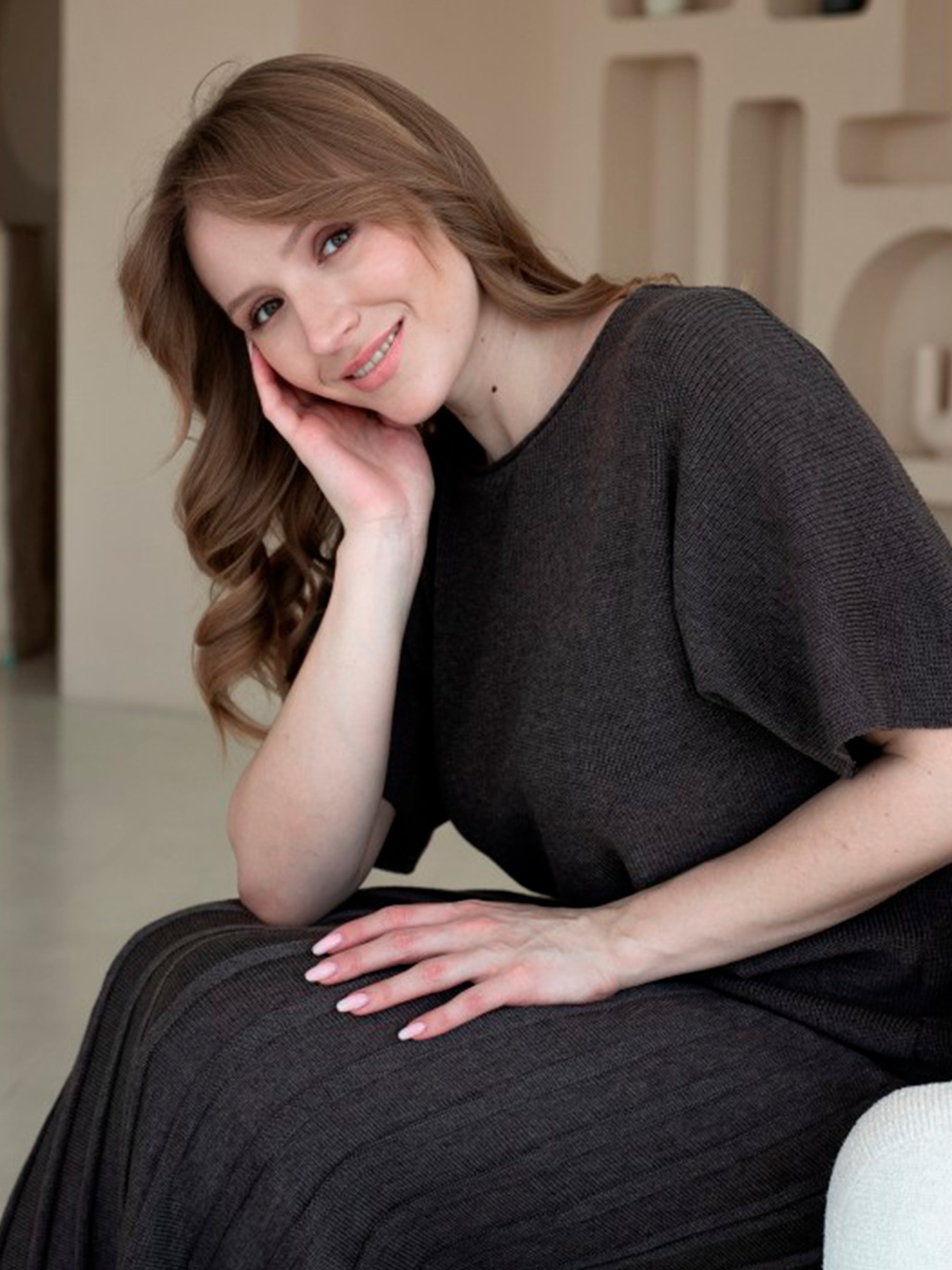 Джемпер Nita модель dzhemper-n2109-24-kapuchino Фото