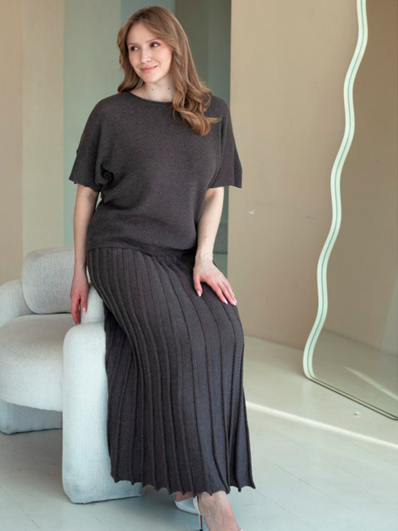 Джемпер Nita модель dzhemper-n2109-24-kapuchino Фото