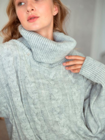 Свитер Nita модель dzhemper-n2104-24-serebro Фото