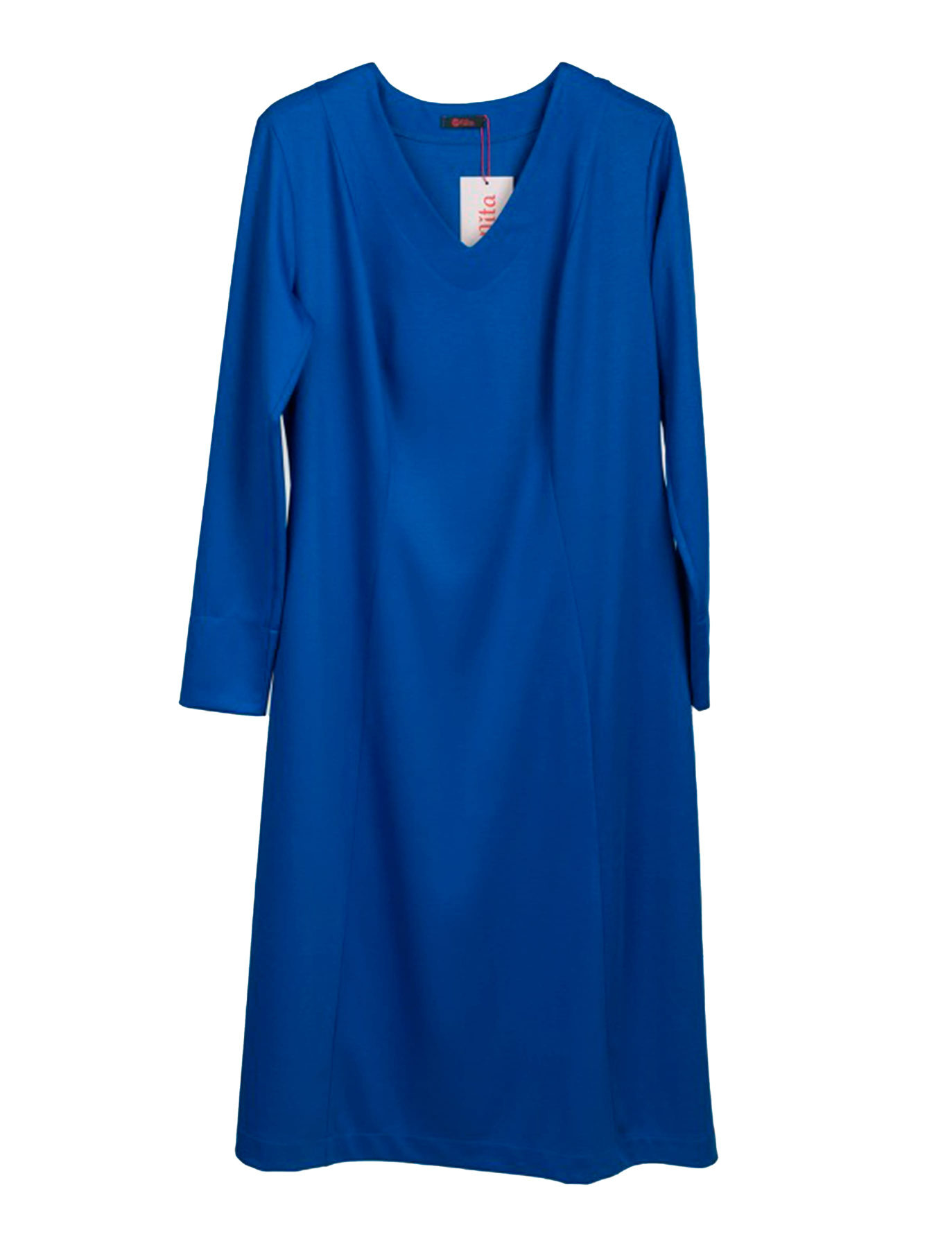 Платье миди Nita модель platxe-n1230-24-elektrik Фото