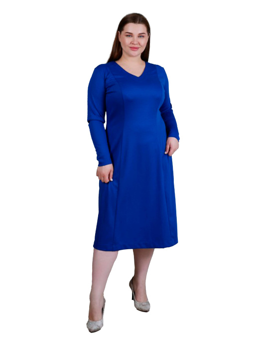 Платье миди Nita модель platxe-n1230-24-elektrik Фото