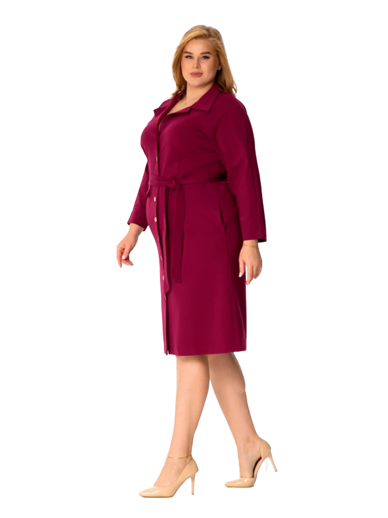 Платье миди Nita модель platxe-n1231-24-marsal Фото