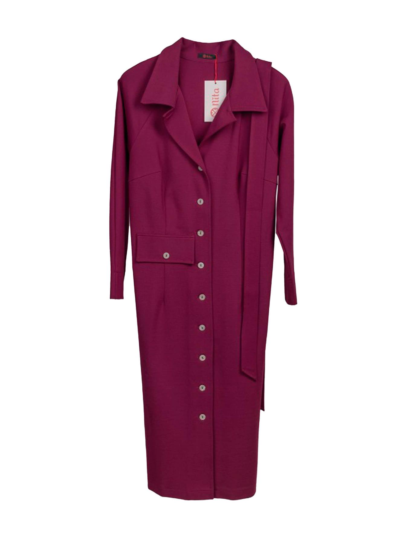 Платье миди Nita модель platxe-n1231-24-marsal Фото