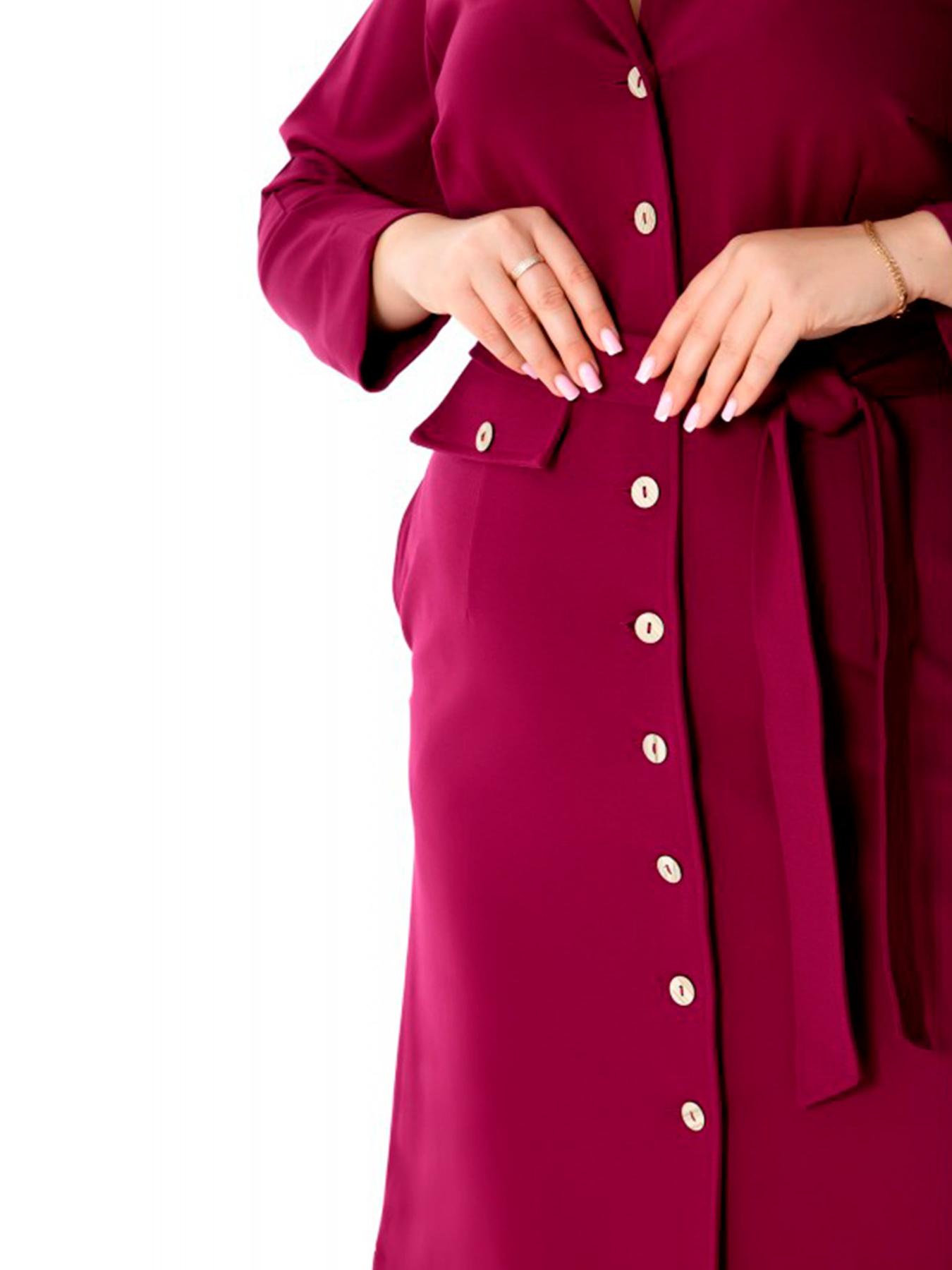 Сукня міді Nita модель platxe-n1231-24-marsal Фото