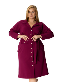 Платье миди Nita модель platxe-n1231-24-marsal Фото