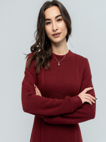 Платье миди RiMari модель 2724-bordo Фото