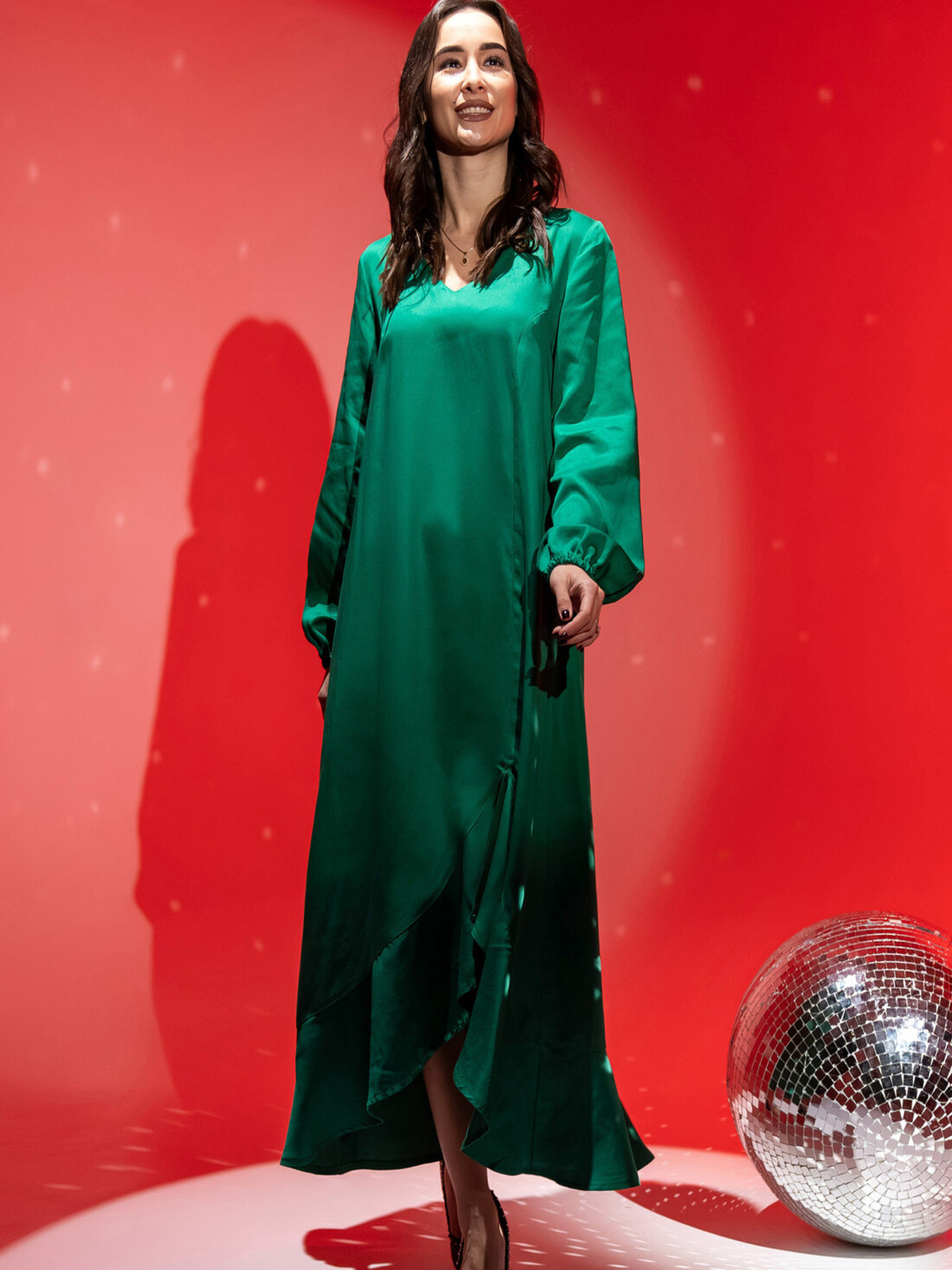 Платье миди RiMari модель 2624-zelenij Фото