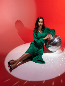 Сукня міді RiMari модель 2624-zelenij Сукня міді RiMari модель 2624-zelenij Фото