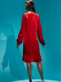 Платье миди RiMari модель 2524-chervonij Фото