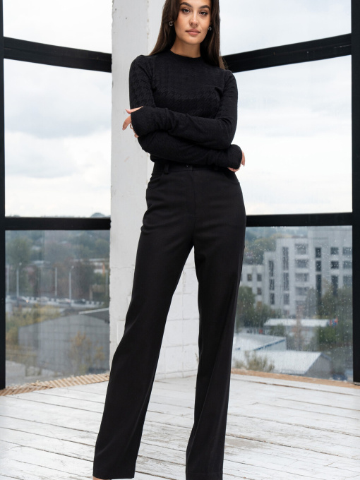 Повседневные штаны RiMari модель 1024-chornij Фото