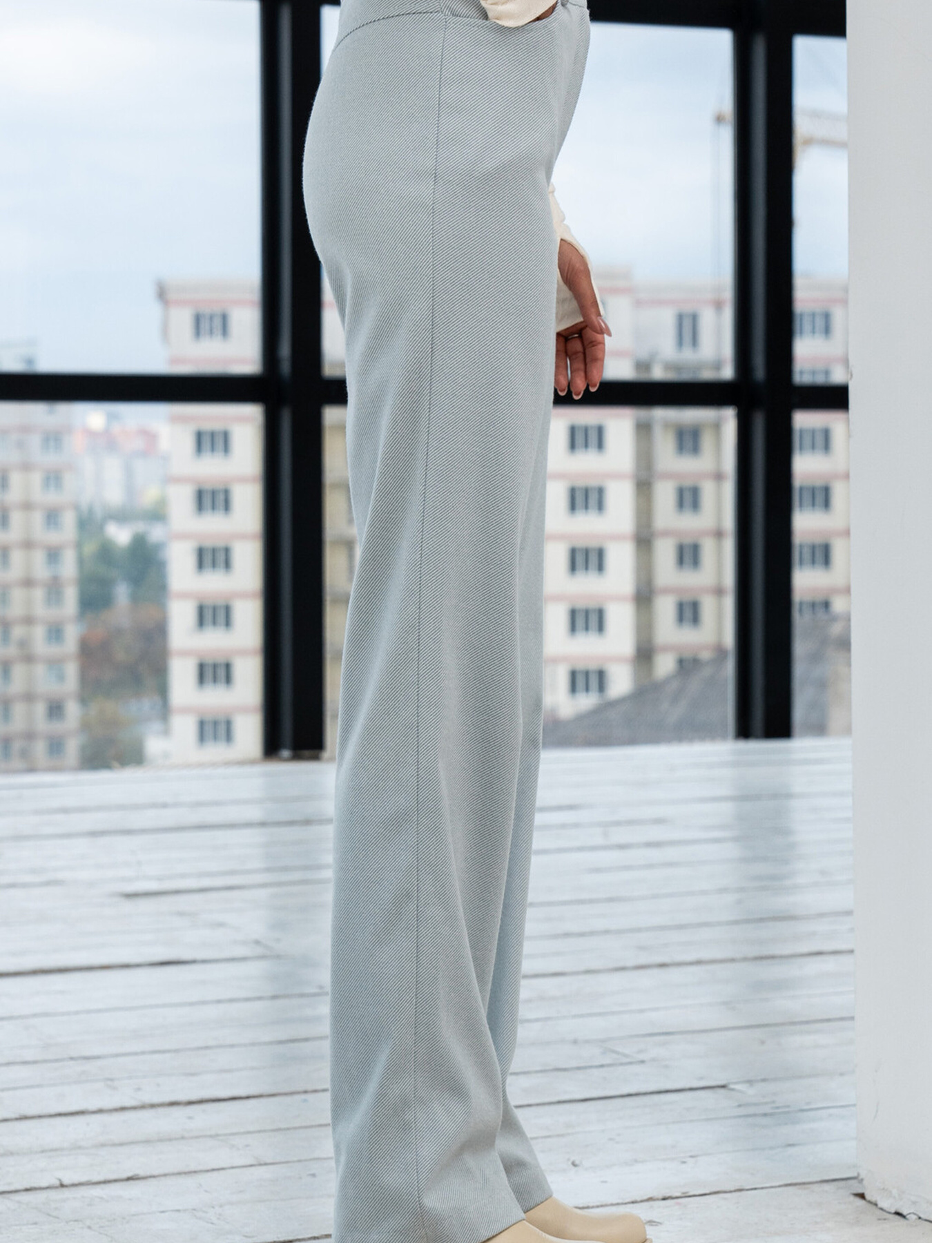 Повседневные штаны RiMari модель 1024-m-qta Фото