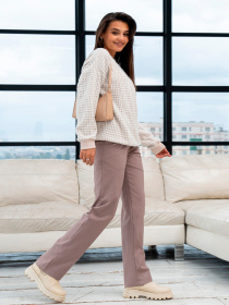 Брюки классические RiMari модель 0924-kapuchino Фото