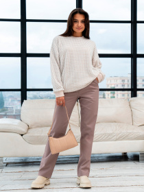Брюки классические RiMari модель 0924-kapuchino Фото