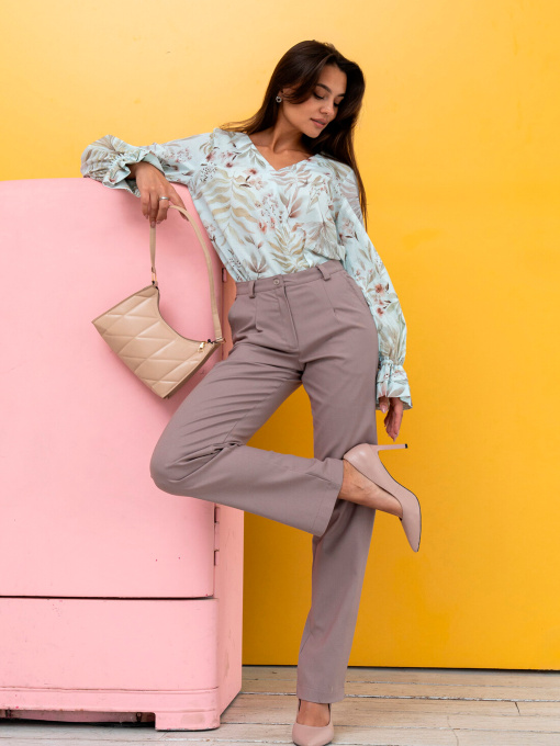 Брюки повседневные RiMari модель 0924-kapuchino Фото