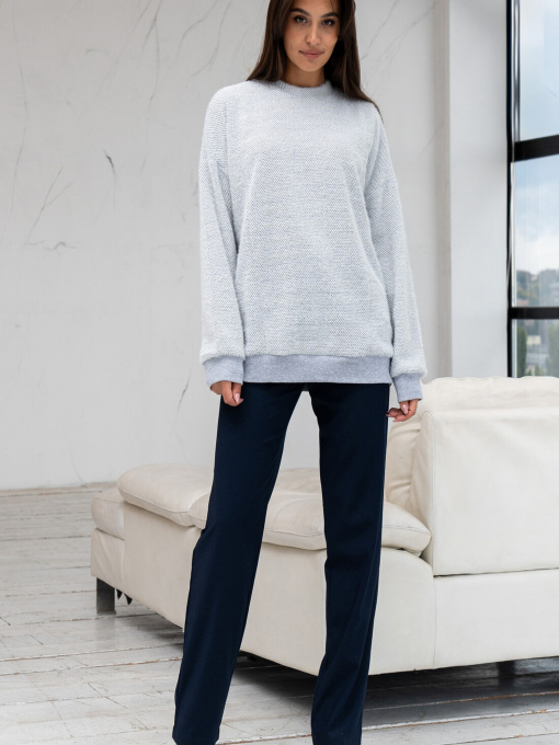 Брюки повседневные RiMari модель 0924-temno-sinj Фото