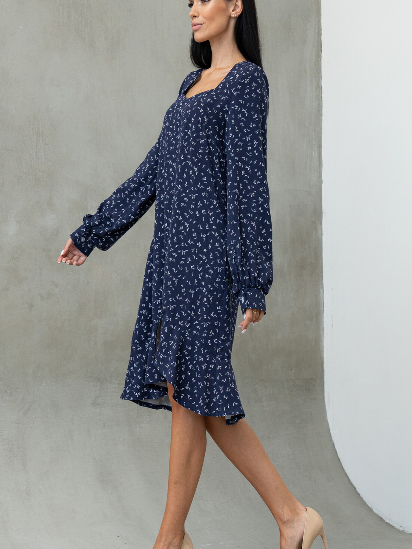 Платье мини RiMari модель 2124-sinj-print Фото