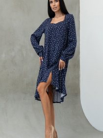 Сукня міні RiMari модель 2124-sinj-print Сукня міні RiMari модель 2124-sinj-print Фото