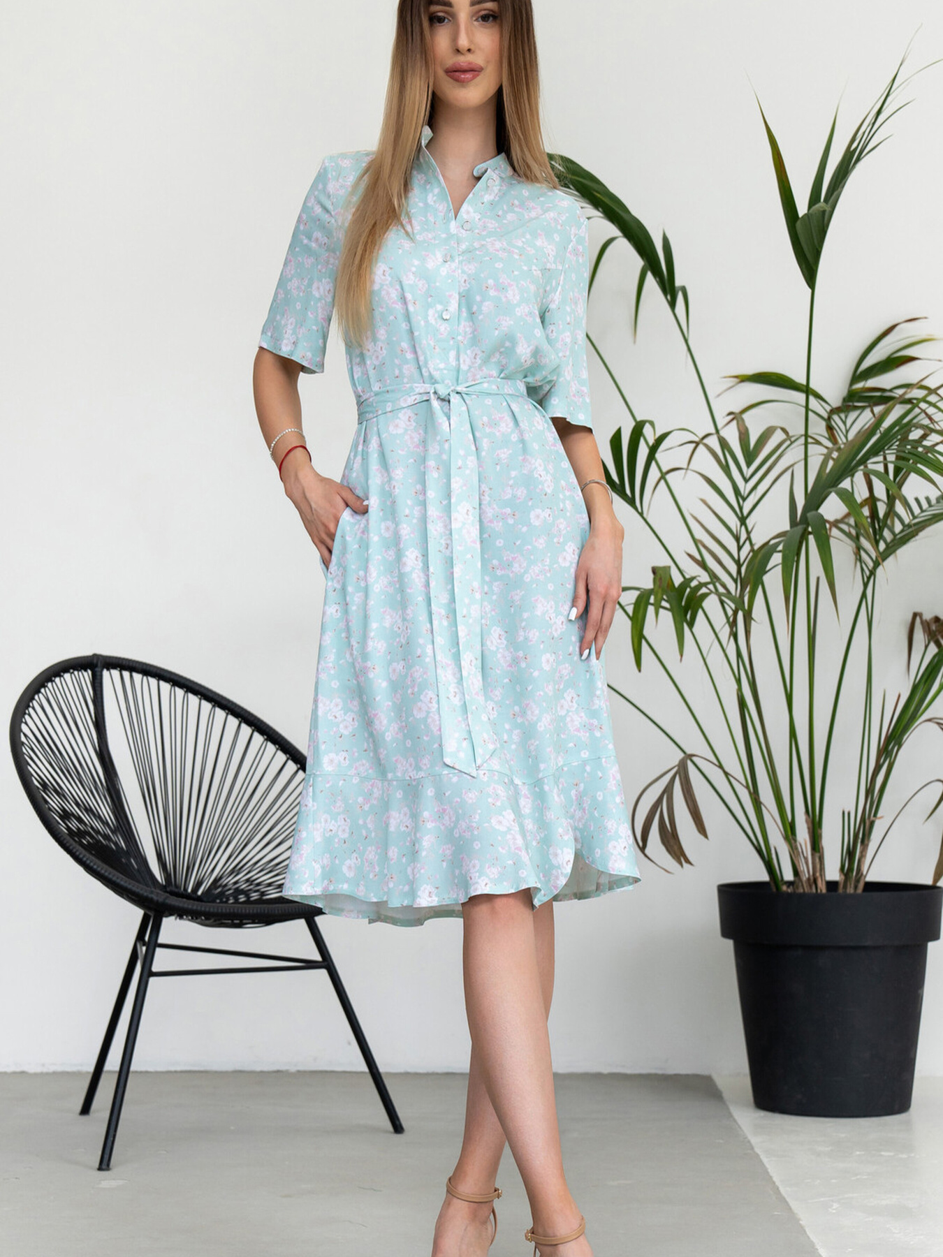 Сукня міді RiMari модель 1824-svtla-m-qta Фото