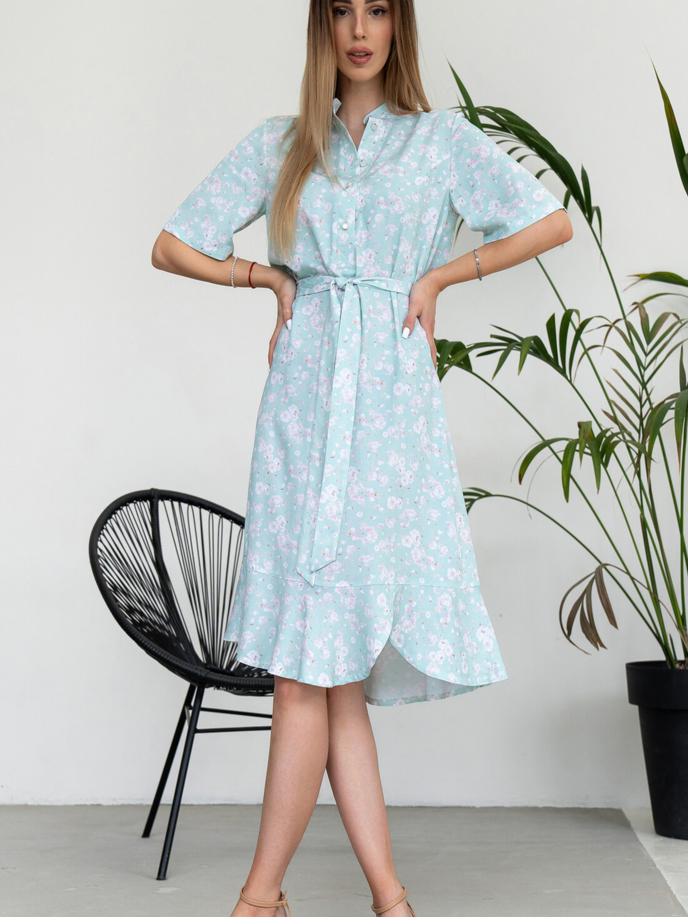 Сукня міді RiMari модель 1824-svtla-m-qta Фото