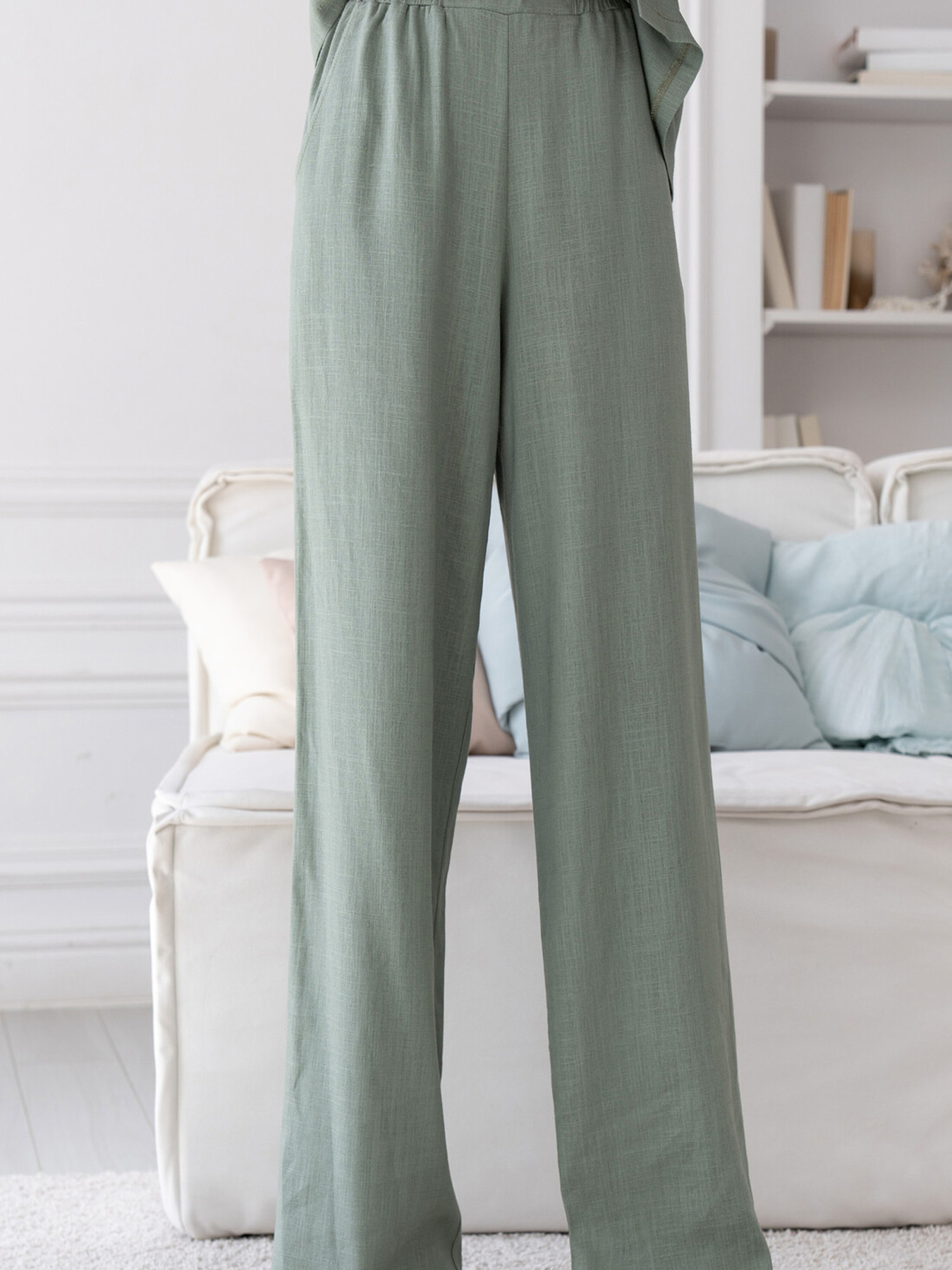 Штани повсякденні RiMari модель 0724-olivka Фото