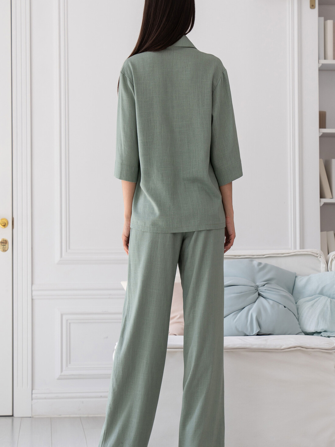 Штани повсякденні RiMari модель 0724-olivka Фото