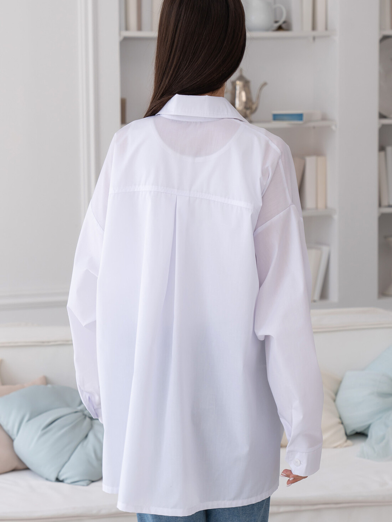 Сорочка повсякденна RiMari модель 0124-blij Фото