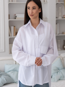 Сорочка повсякденна RiMari модель 0124-blij Фото