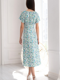 Платье миди RiMari модель 1624-bryuzov-romashki Фото