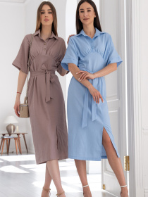 Платье миди RiMari модель 1524-kapuchino Фото