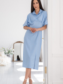 Платье миди RiMari модель 1524-blakitnij Фото