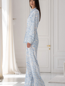 Штани повсякденні RiMari модель 0624-blakitnij-print Фото