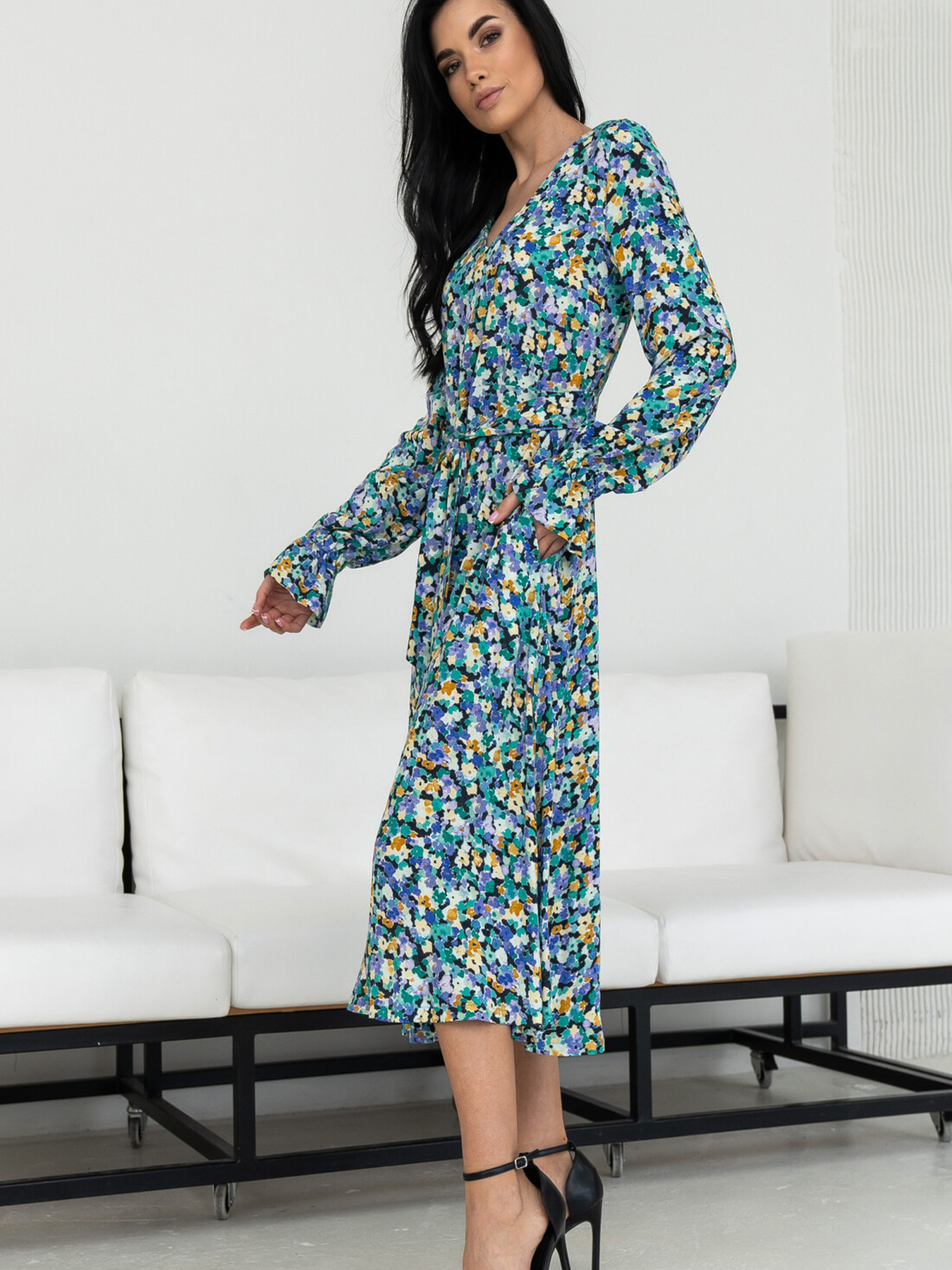 Платье миди RiMari модель 1024-kolxorov-kvti Фото