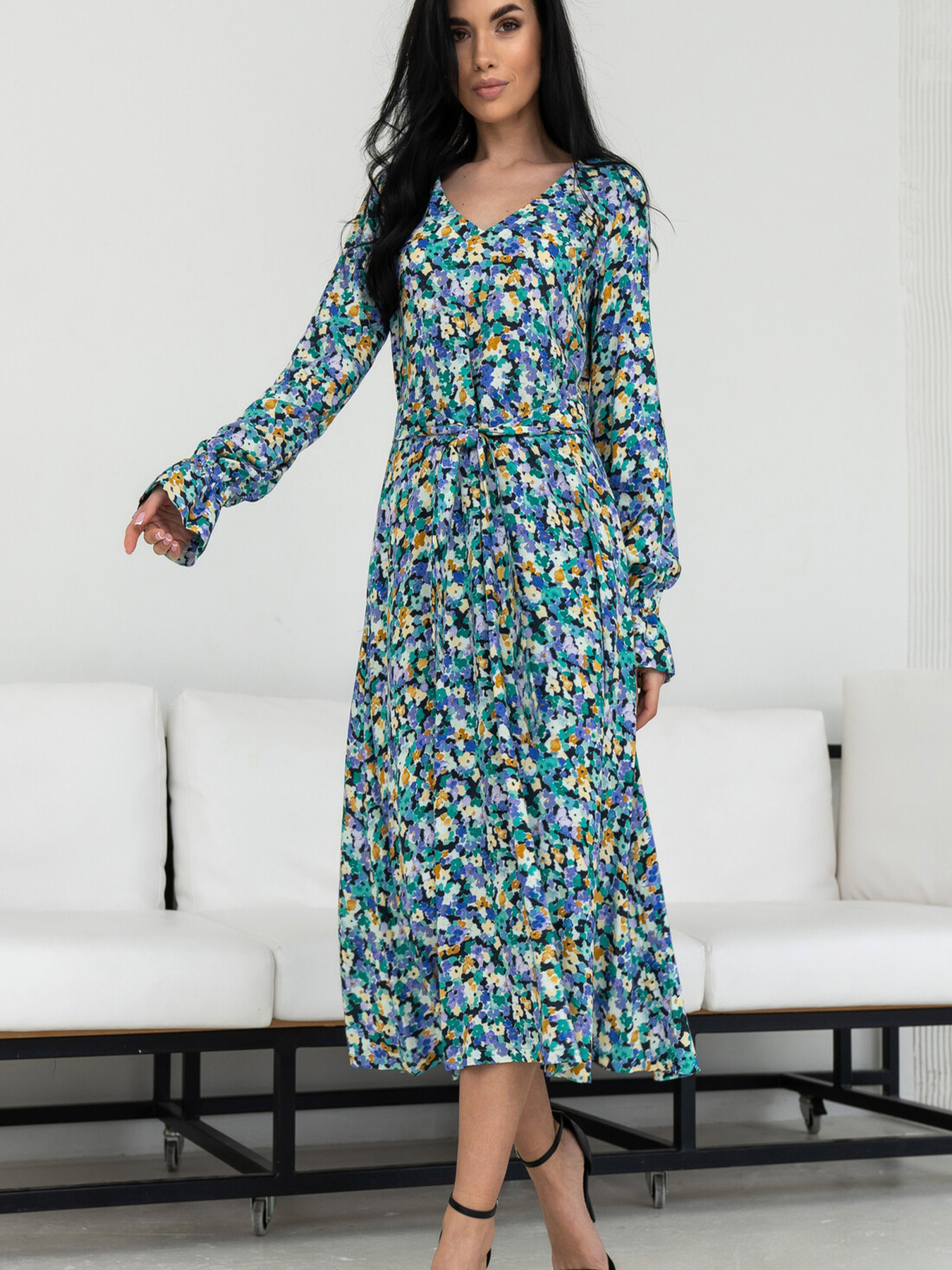 Платье миди RiMari модель 1024-kolxorov-kvti Фото