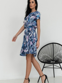 Платье мини RiMari модель 0524-foletovij-print Фото