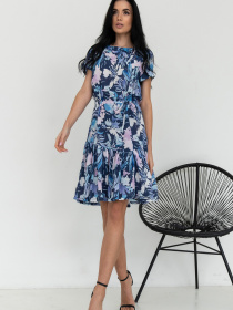 Платье мини RiMari модель 0524-foletovij-print Фото