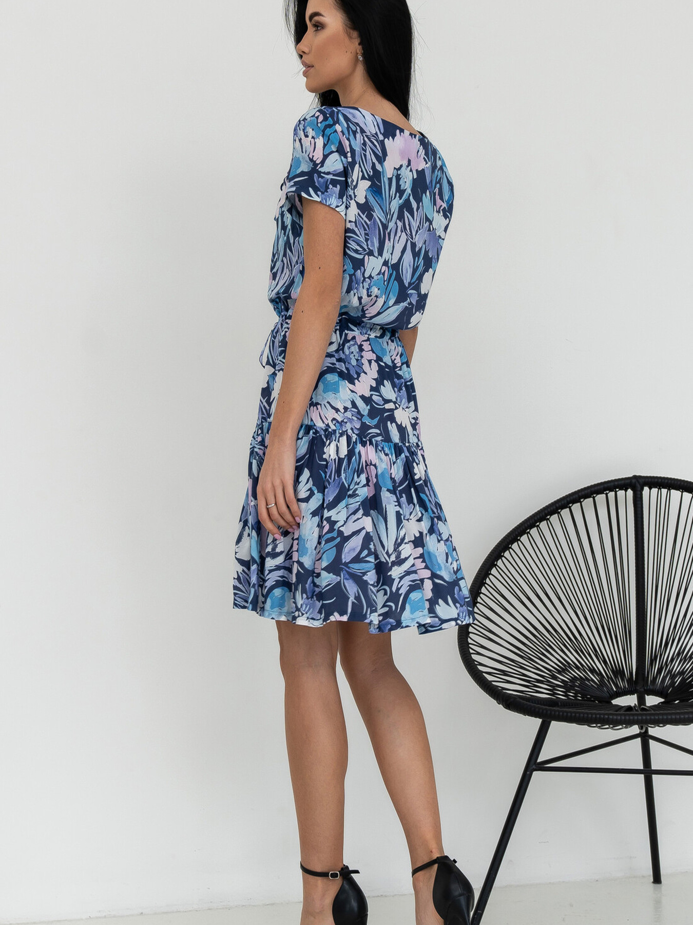 Сукня міні RiMari модель 0524-foletovij-print Фото