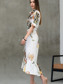 Платье миди RiMari модель 0224-blij-print Фото