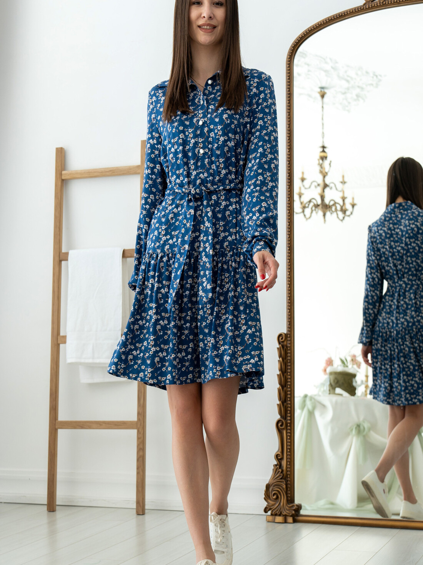 Платье мини RiMari модель 0824-sinj Фото