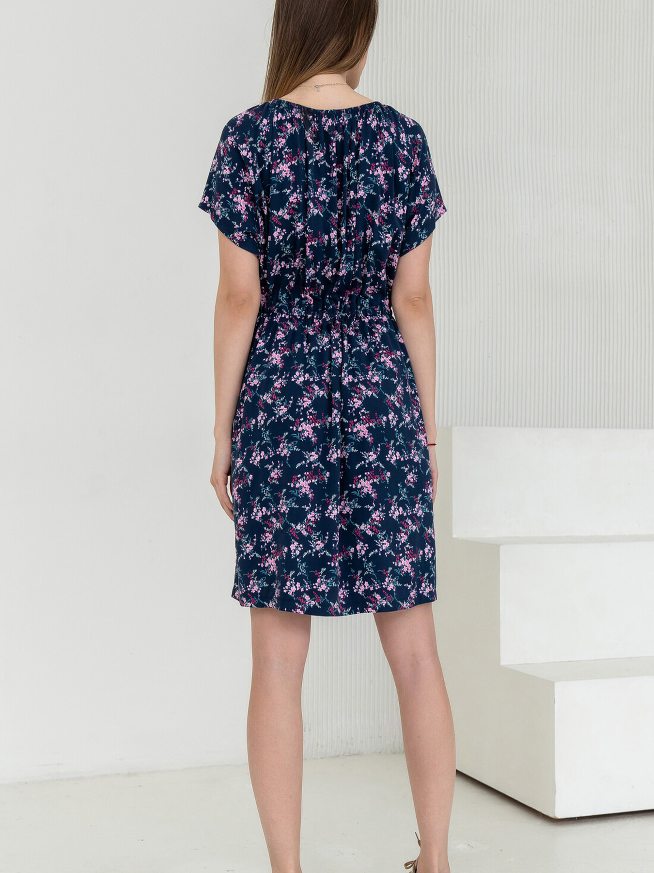 Платье мини RiMari модель 0624-sinj-print Фото