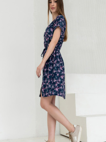 Платье мини RiMari модель 0624-sinj-print Фото