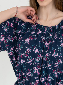 Платье мини RiMari модель 0624-sinj-print Фото