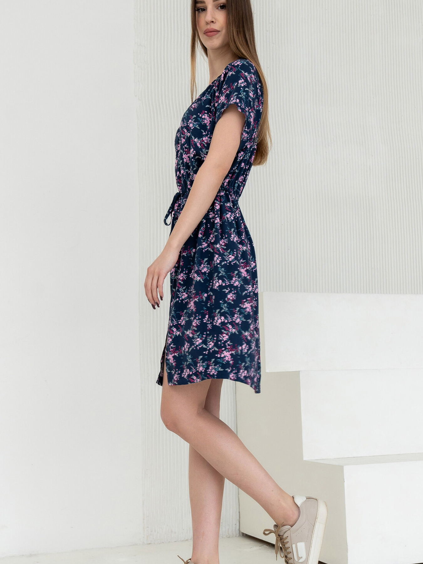 Сукня міні RiMari модель 0624-sinj-print Фото