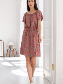 Сукня міні RiMari модель 0624-kapuchino-print Фото