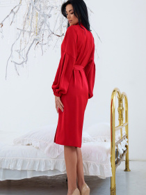 Платье миди RiMari модель 1923-chervonij Фото