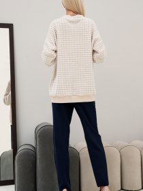 Повседневные штаны RiMari модель 0621-temno-sinj Повседневные штаны RiMari модель 0621-temno-sinj Фото